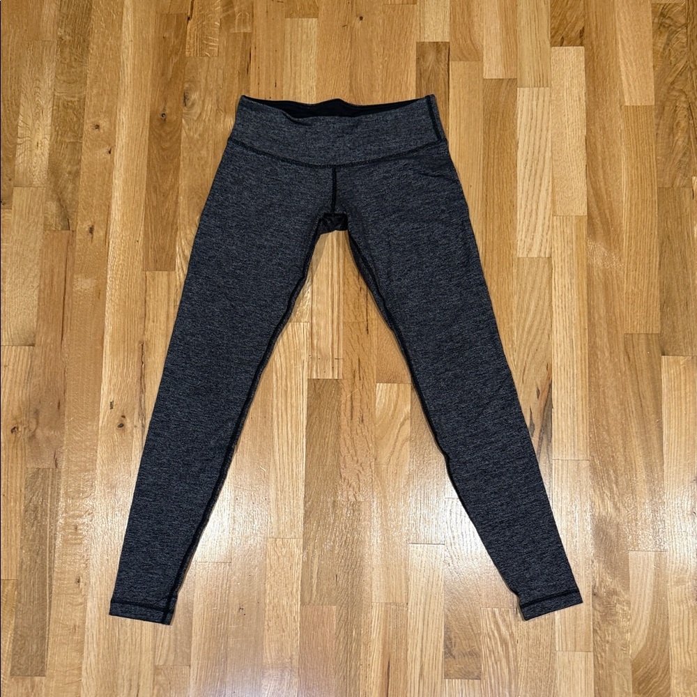 Dark Gray High-Waisted Leggings